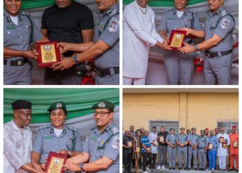 Nigeria Customs Port Harcourt Area I Command honours stakeholders for supporting trade facilitation, security, and national economic growth.